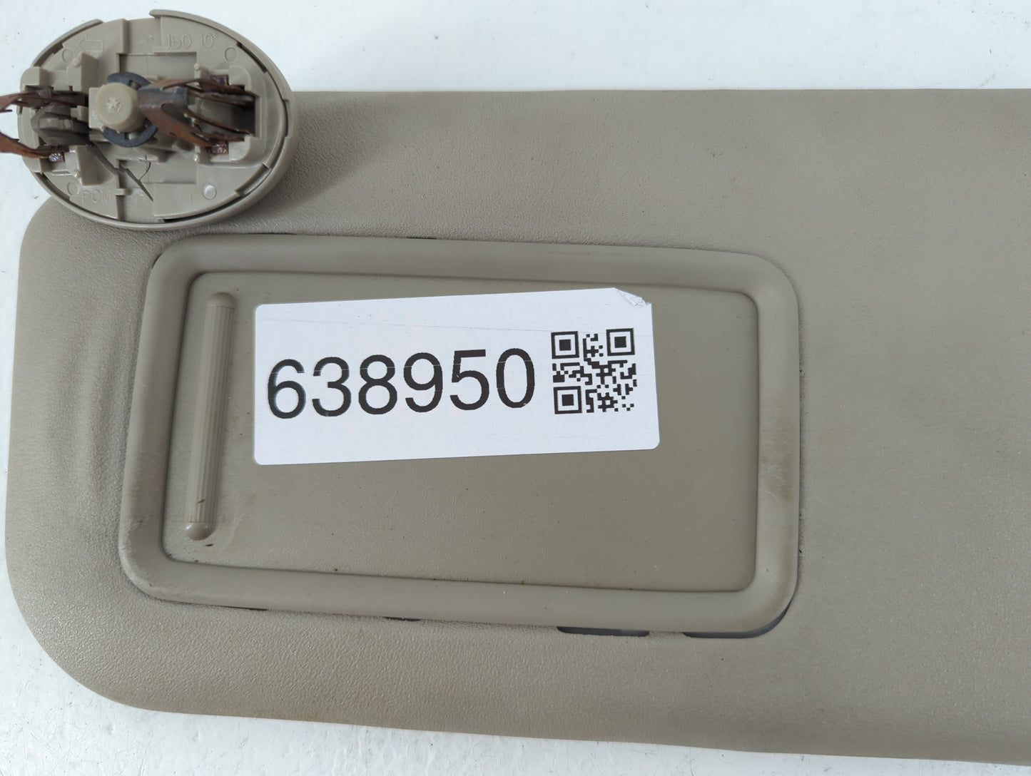 2009-2013 Toyota Corolla Sun Visor Shade Replacement Driver Left Mirror Fits Fits 2009 2010 2011 2012 2013 OEM Used Auto Par