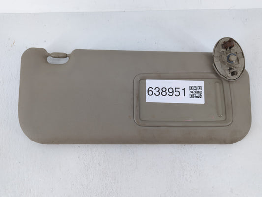 2009-2013 Toyota Corolla Sun Visor Shade Replacement Passenger Right Mirror Fits Fits 2009 2010 2011 2012 2013 OEM Used Auto Parts