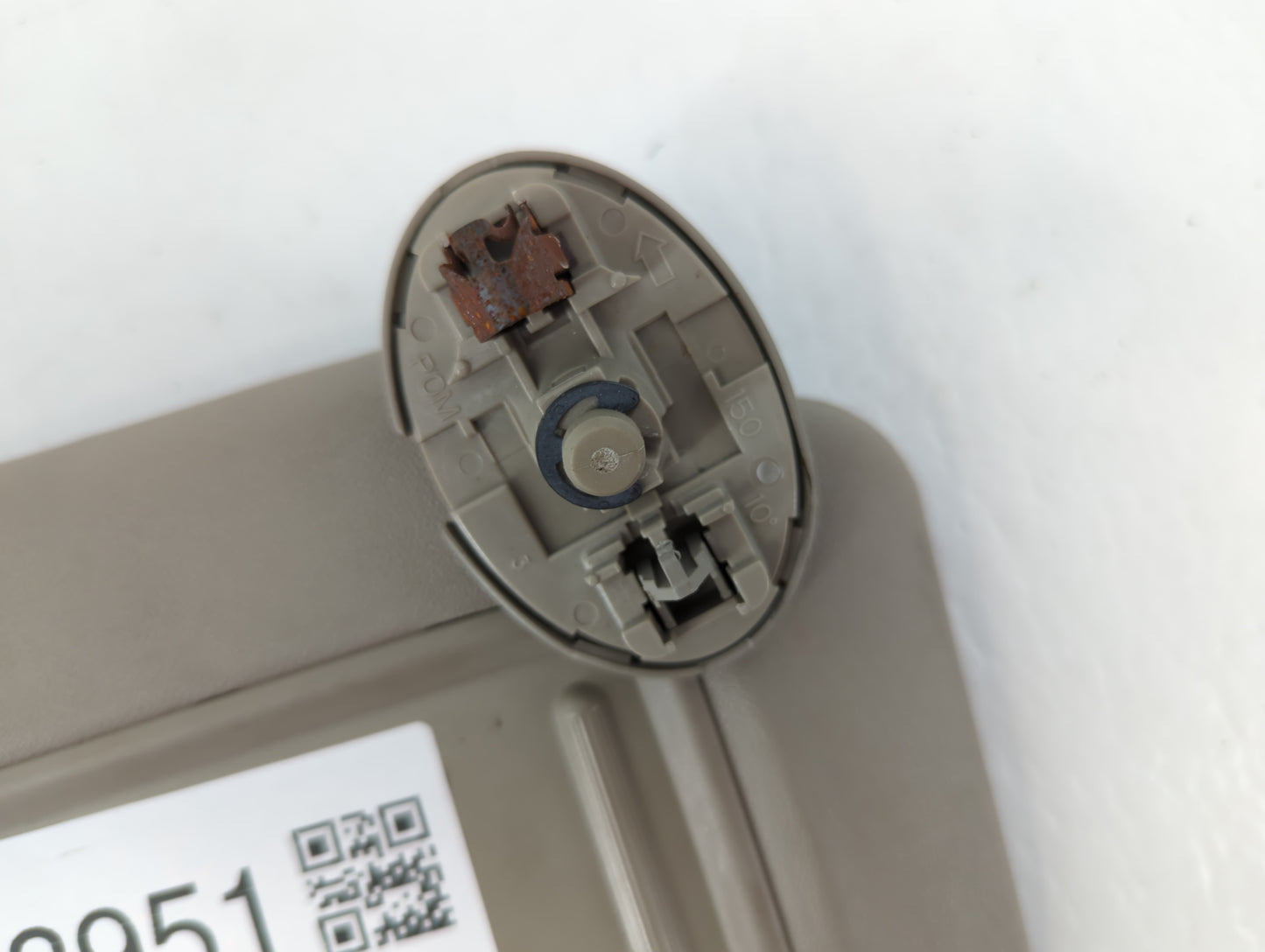 2009-2013 Toyota Corolla Sun Visor Shade Replacement Passenger Right Mirror Fits Fits 2009 2010 2011 2012 2013 OEM Used Auto