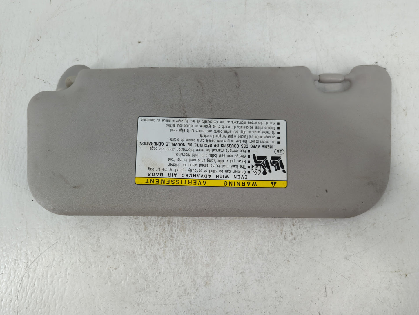 2009-2013 Toyota Corolla Sun Visor Shade Replacement Driver Left Mirror Fits Fits 2009 2010 2011 2012 2013 OEM Used Auto Par