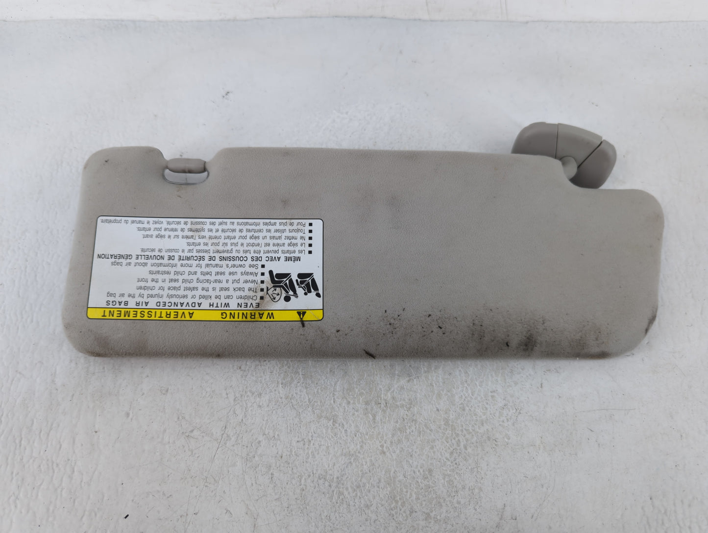 2009-2013 Toyota Corolla Sun Visor Shade Replacement Driver Left Mirror Fits Fits 2009 2010 2011 2012 2013 OEM Used Auto Par