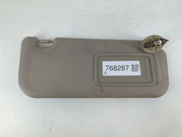 2009-2013 Toyota Corolla Sun Visor Shade Replacement Passenger Right Mirror Fits Fits 2009 2010 2011 2012 2013 OEM Used Auto Parts