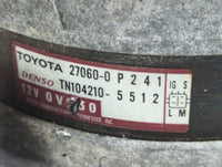 2008-2013 Toyota Highlander Alternator Replacement Generator Charging Assembly Engine OEM P/N:27060-0P241 Fits OEM Used Auto