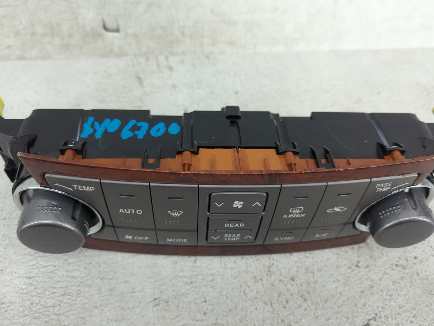 2011-2013 Toyota Highlander Climate Control Module Temperature AC/Heater Replacement P/N:55900-0E260 3J17 249903CNG Fits OEM