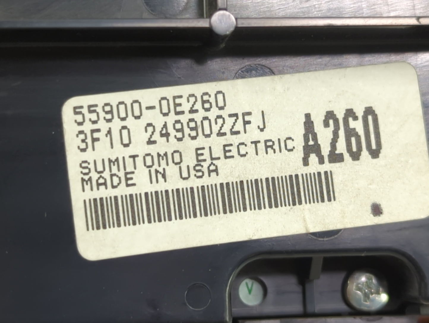 2011-2013 Toyota Highlander Climate Control Module Temperature AC/Heater Replacement P/N:55900-0E260 3F10249902ZFJ Fits OEM 