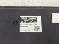2013 Toyota Highlander PCM Engine Control Computer ECU ECM PCU OEM P/N:89661-0E630 TN275500-5530 Fits OEM Used Auto Parts - 