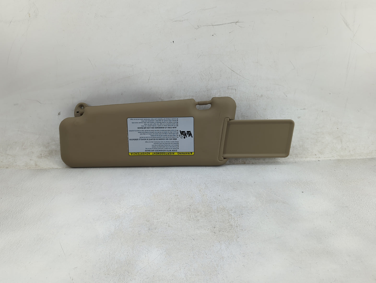 2011-2013 Toyota Highlander Sun Visor Shade Replacement Passenger Right Mirror Fits Fits 2011 2012 2013 OEM Used Auto Parts 