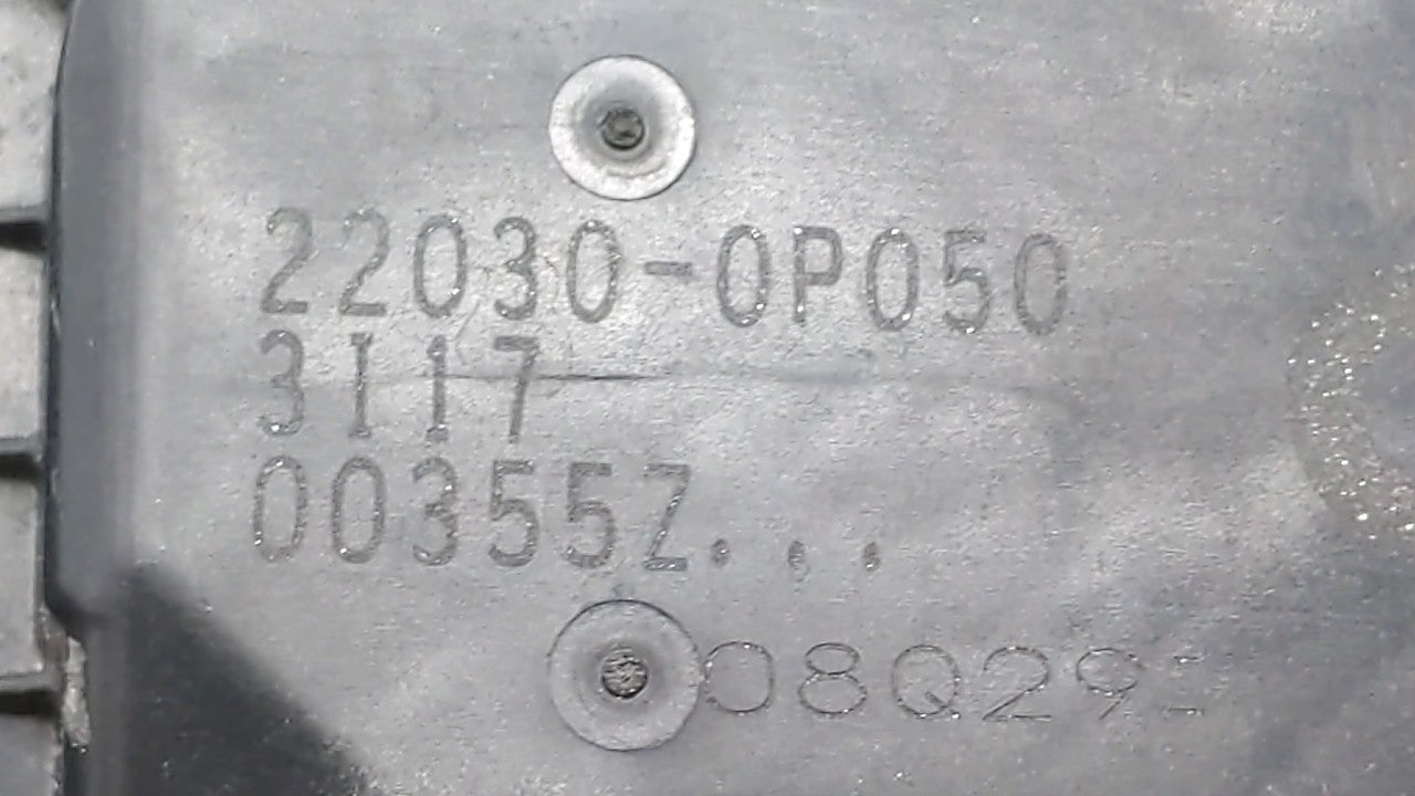 2008-2016 Toyota Highlander Throttle Body P/N:22030-0P050 22030-31030 Fits OEM Used Auto Parts - Oemusedautoparts1.com