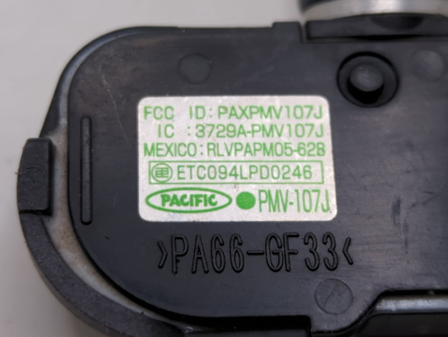 2013 Toyota Highlander Tire Pressure Monitoring System Sensor Tpms - Oemusedautoparts1.com