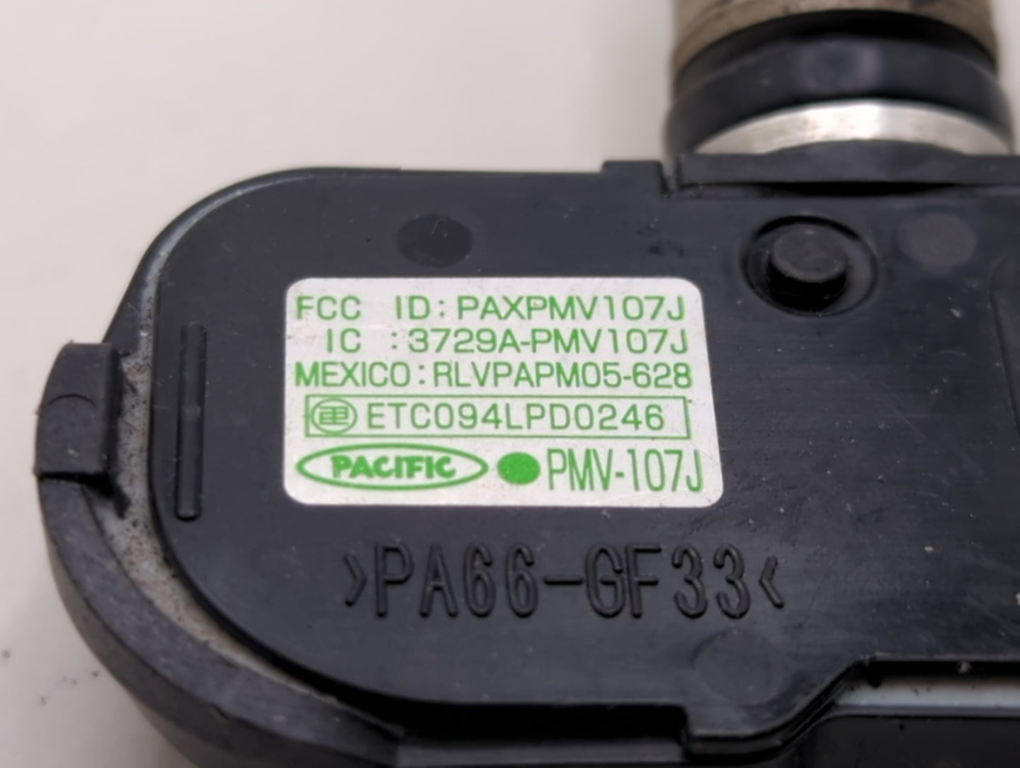 2013 Toyota Highlander Tire Pressure Monitoring System Sensor Tpms - Oemusedautoparts1.com