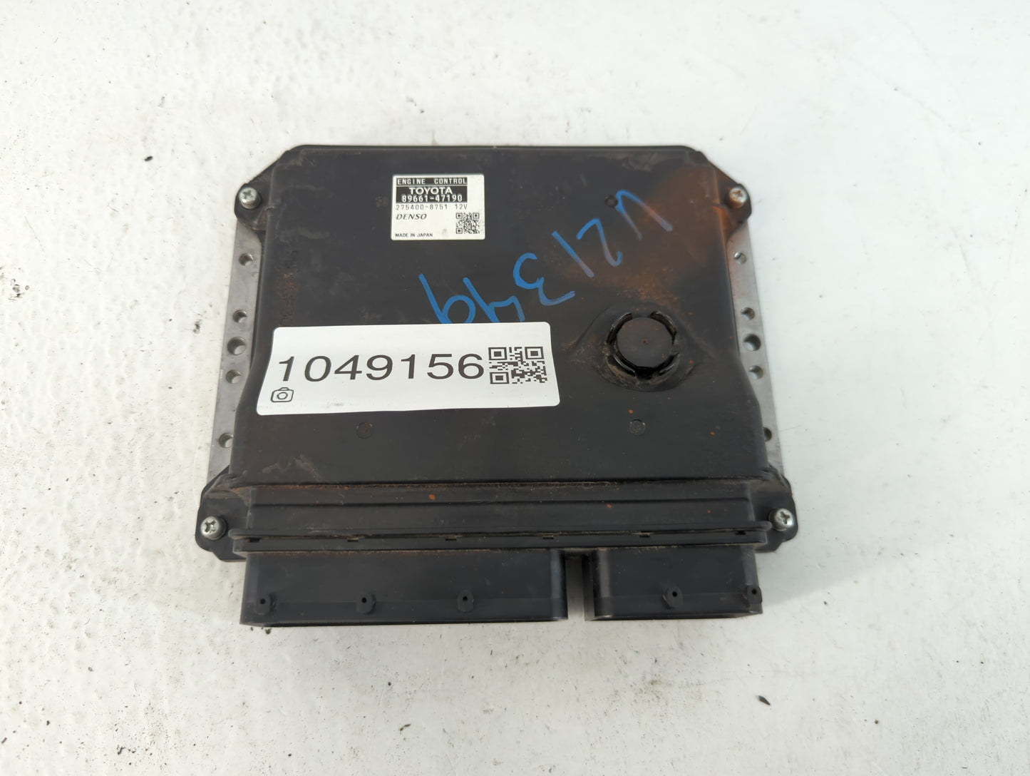2012-2013 Toyota Prius PCM Engine Control Computer ECU ECM PCU OEM P/N:89661-47190 Fits Fits 2012 2013 OEM Used Auto Parts -