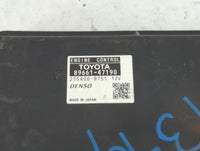 2012-2013 Toyota Prius PCM Engine Control Computer ECU ECM PCU OEM P/N:89661-47190 Fits Fits 2012 2013 OEM Used Auto Parts -