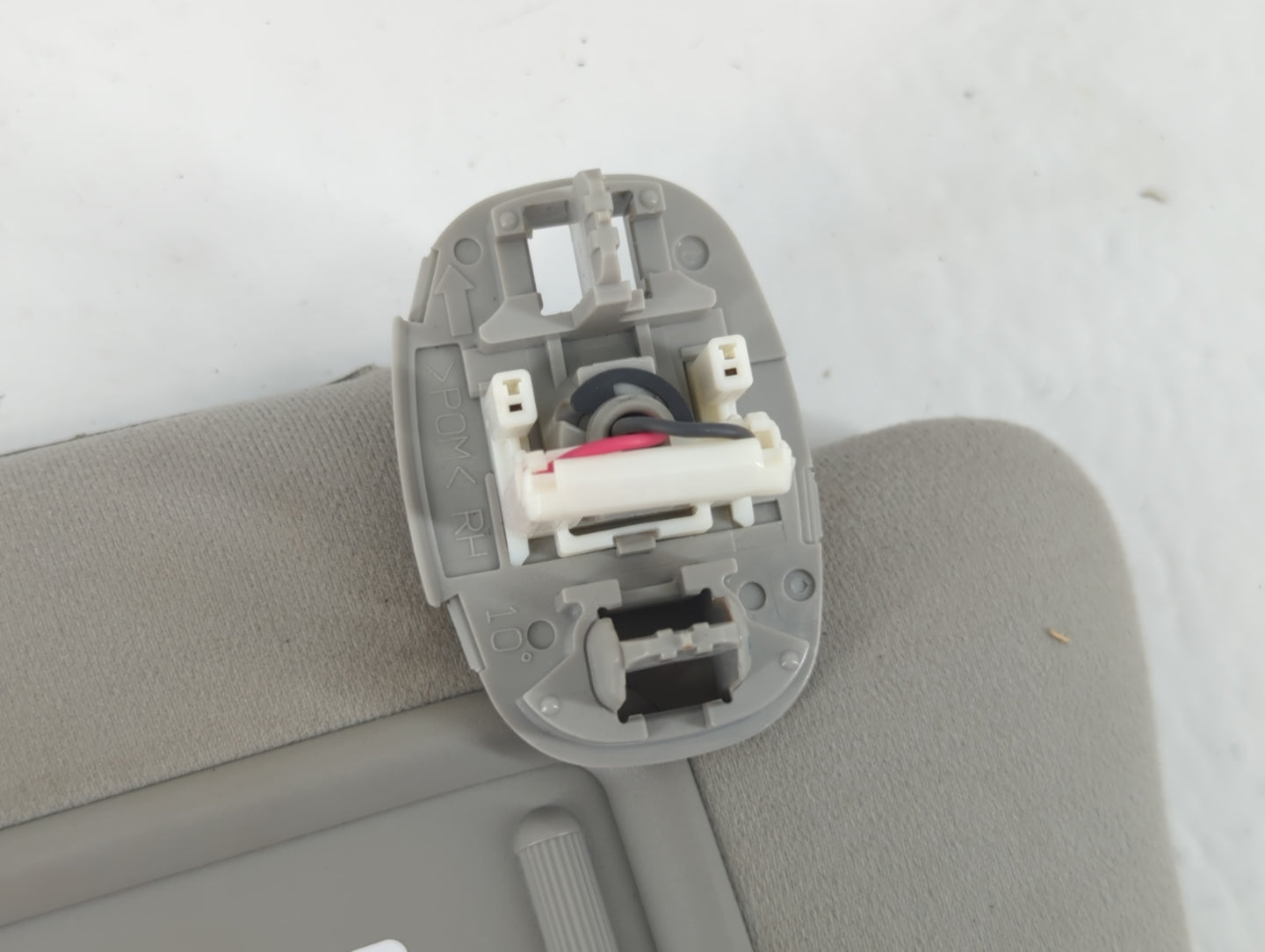 2010-2015 Toyota Prius Sun Visor Shade Replacement Passenger Right Mirror Fits Fits 2010 2011 2012 2013 2014 2015 OEM Used A