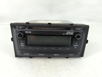 compare product 2012-2014 Toyota Prius Radio AM FM Cd Player Receiver Replacement P/N:86120-52D10 Fits Fits 2012 2013 2014 OEM Used Auto Parts