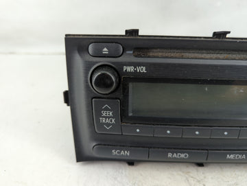 2012-2014 Toyota Prius Radio AM FM Cd Player Receiver Replacement P/N:86120-52D10 Fits Fits 2012 2013 2014 OEM Used Auto Parts