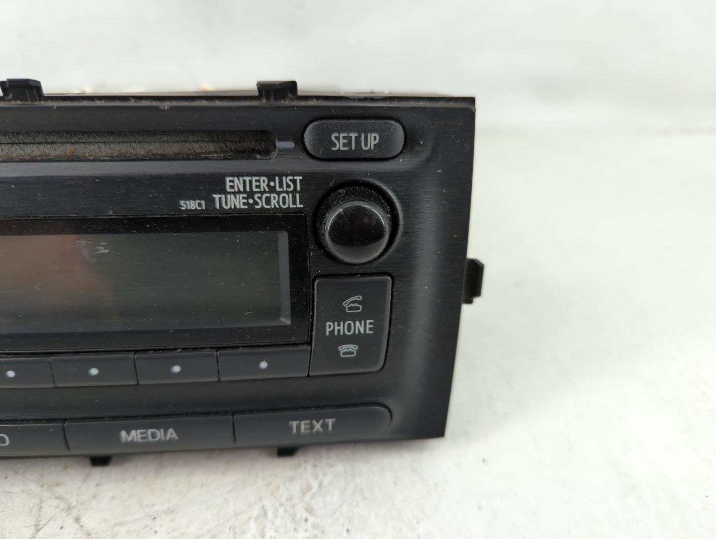 2012-2014 Toyota Prius Radio AM FM Cd Player Receiver Replacement P/N:86120-52D10 Fits Fits 2012 2013 2014 OEM Used Auto Par