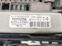 2013-2019 Toyota Prius Fusebox Fuse Box Panel Relay Module P/N:82641-47090 Fits Fits 2013 2014 2015 2016 2017 2018 2019 OEM 