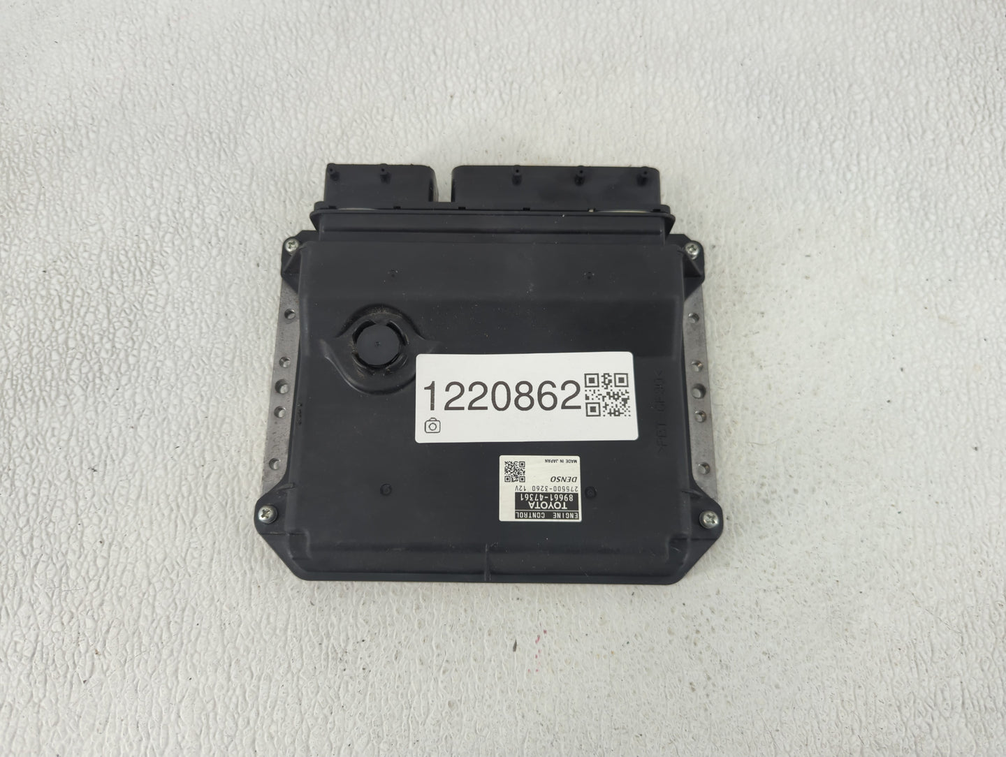 2012-2013 Toyota Prius PCM Engine Control Computer ECU ECM PCU OEM P/N:89661-47361 Fits Fits 2012 2013 OEM Used Auto Parts -