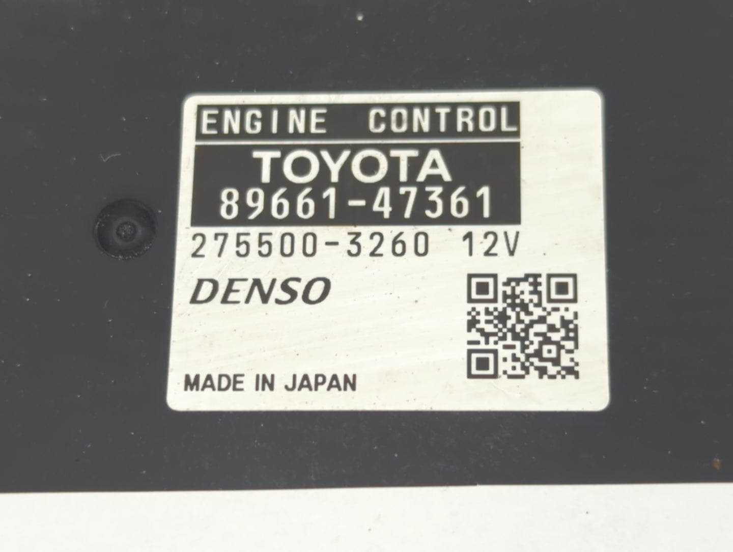 2012-2013 Toyota Prius PCM Engine Control Computer ECU ECM PCU OEM P/N:89661-47361 Fits Fits 2012 2013 OEM Used Auto Parts -