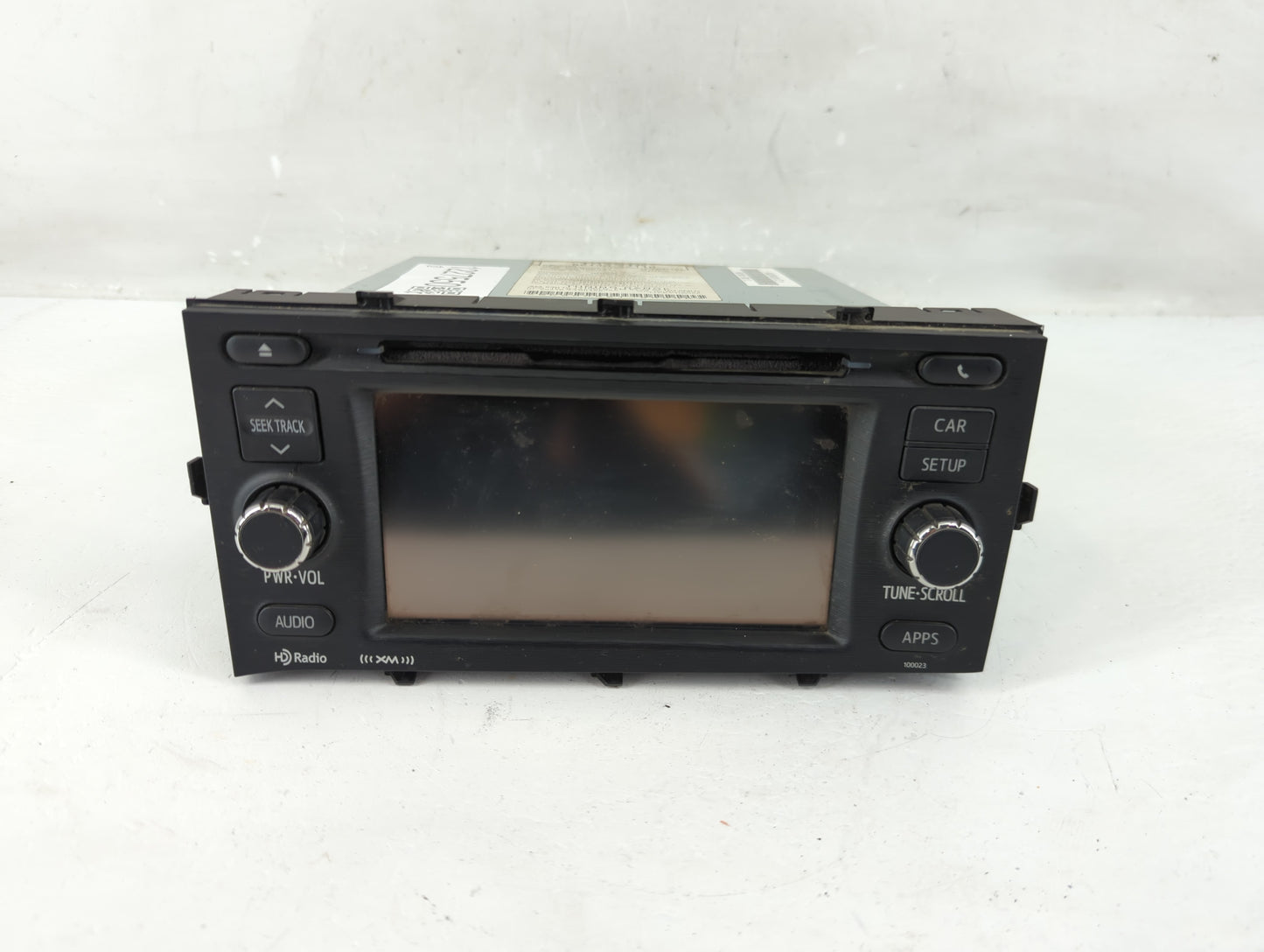 2012-2014 Toyota Prius Radio AM FM Cd Player Receiver Replacement P/N:86140-52110 Fits Fits 2012 2013 2014 OEM Used Auto Par