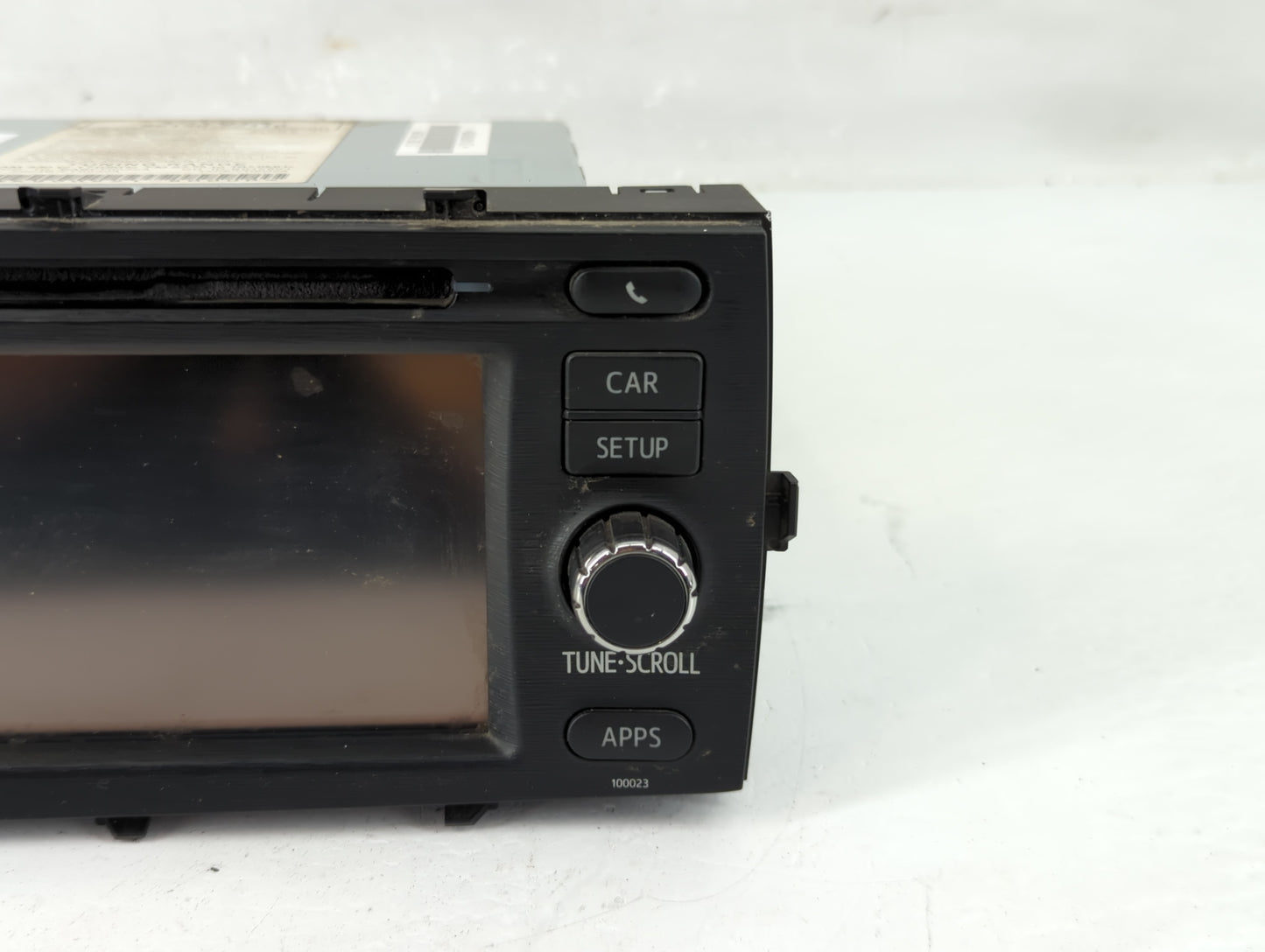 2012-2014 Toyota Prius Radio AM FM Cd Player Receiver Replacement P/N:86140-52110 Fits Fits 2012 2013 2014 OEM Used Auto Par