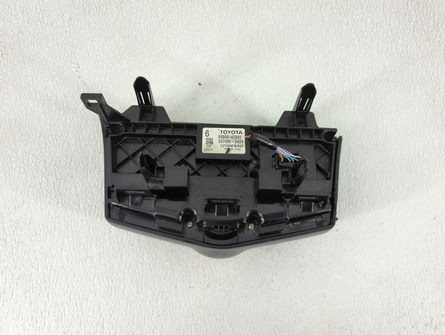 2012-2013 Toyota Prius Climate Control Module Temperature AC/Heater Replacement P/N:237000-3424 55900-47050 Fits Fits 2012 2