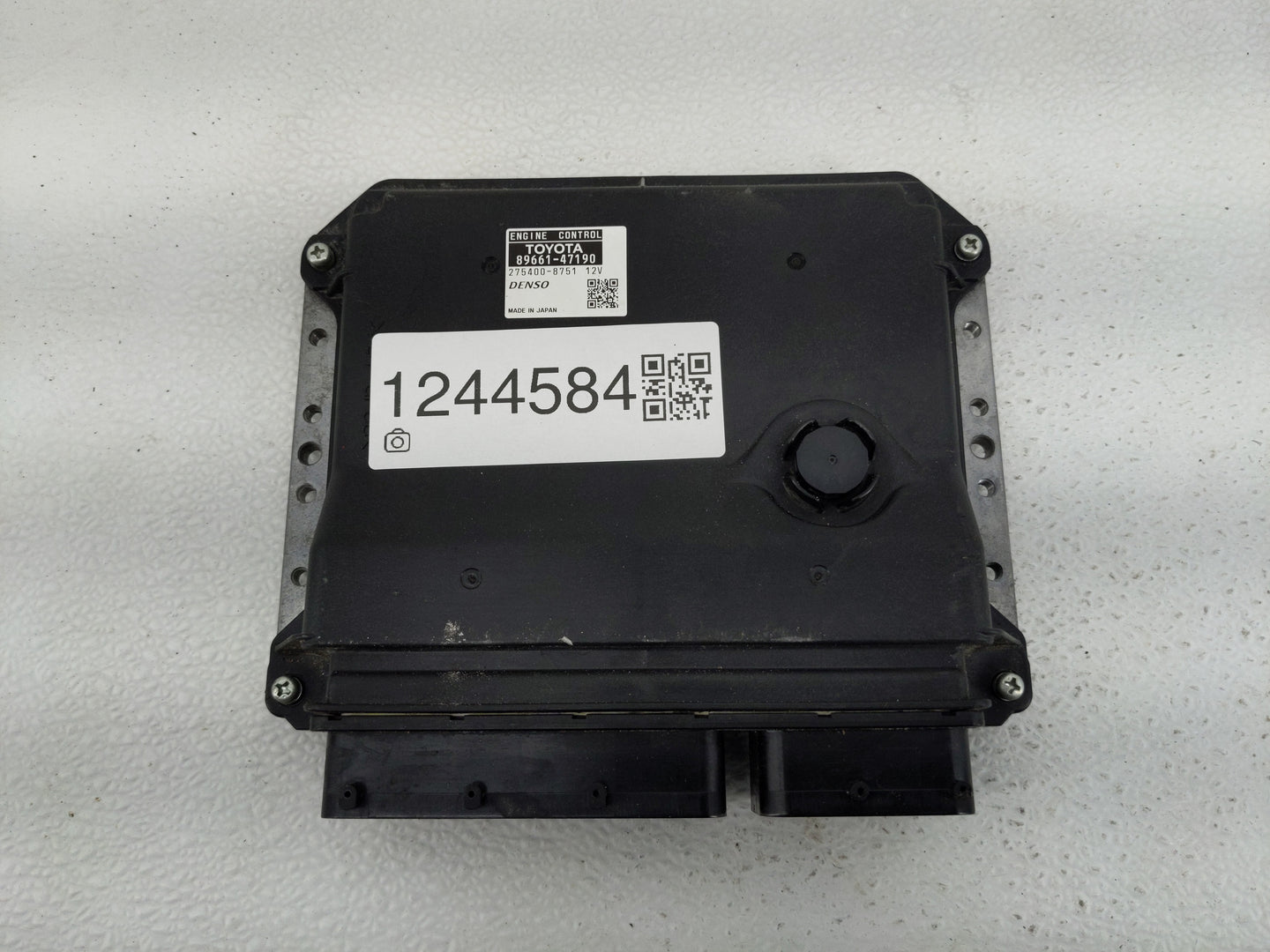 2012-2013 Toyota Prius PCM Engine Control Computer ECU ECM PCU OEM P/N:275400-8751 89661-47190 Fits Fits 2012 2013 OEM Used 