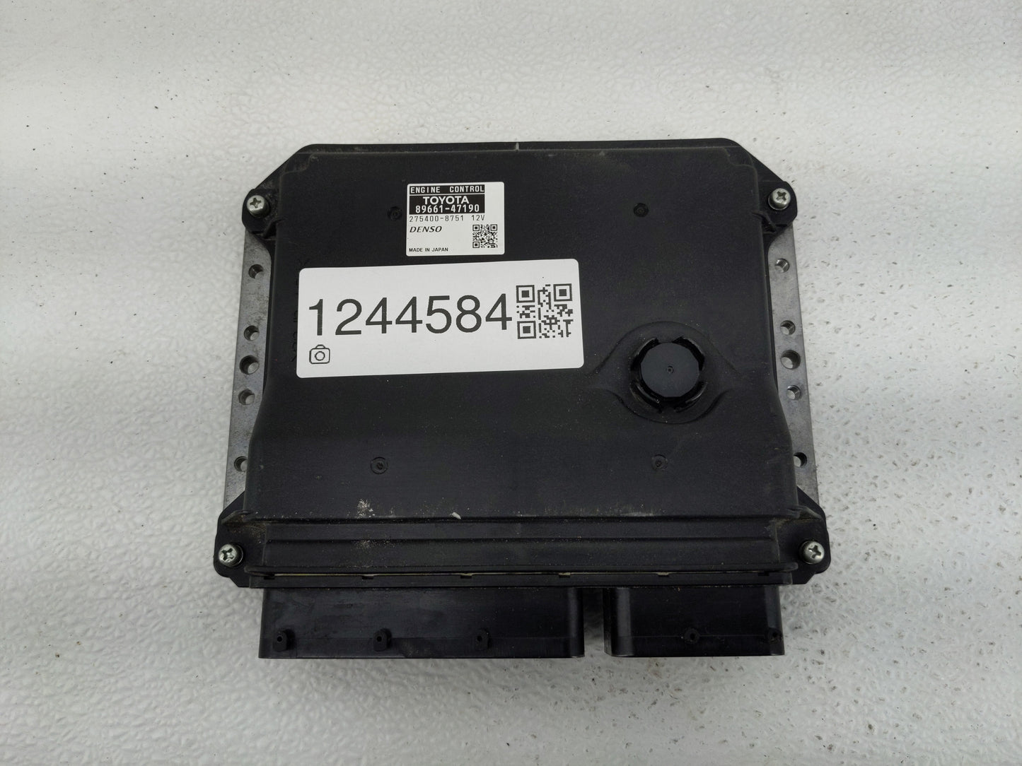 2012-2013 Toyota Prius PCM Engine Control Computer ECU ECM PCU OEM P/N:275400-8751 89661-47190 Fits Fits 2012 2013 OEM Used 