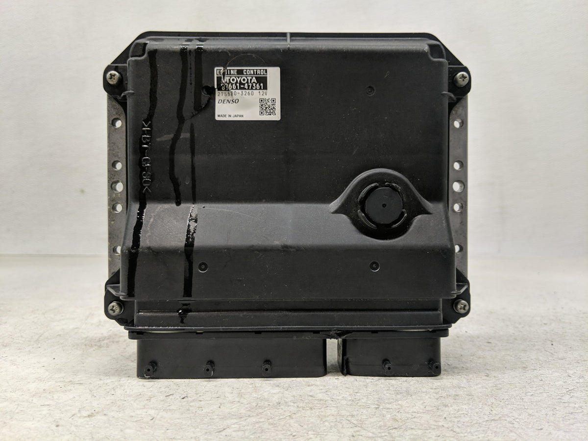 2012-2013 Toyota Prius PCM Engine Control Computer ECU ECM PCU OEM P/N:89661-47361 Fits 2012 2013 OEM Used Auto Parts - Oemu