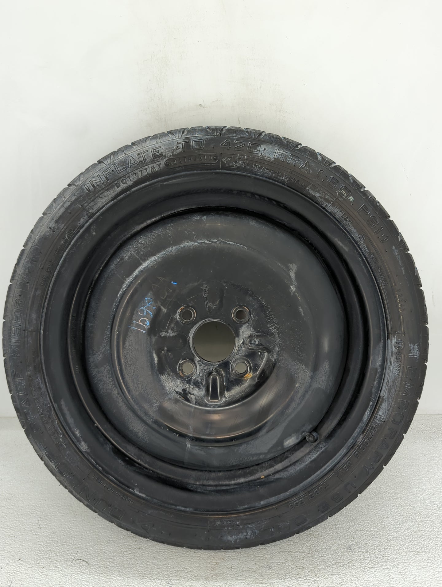 Toyota Prius Spare Donut Tire Wheel Rim Oem - Oemusedautoparts1.com