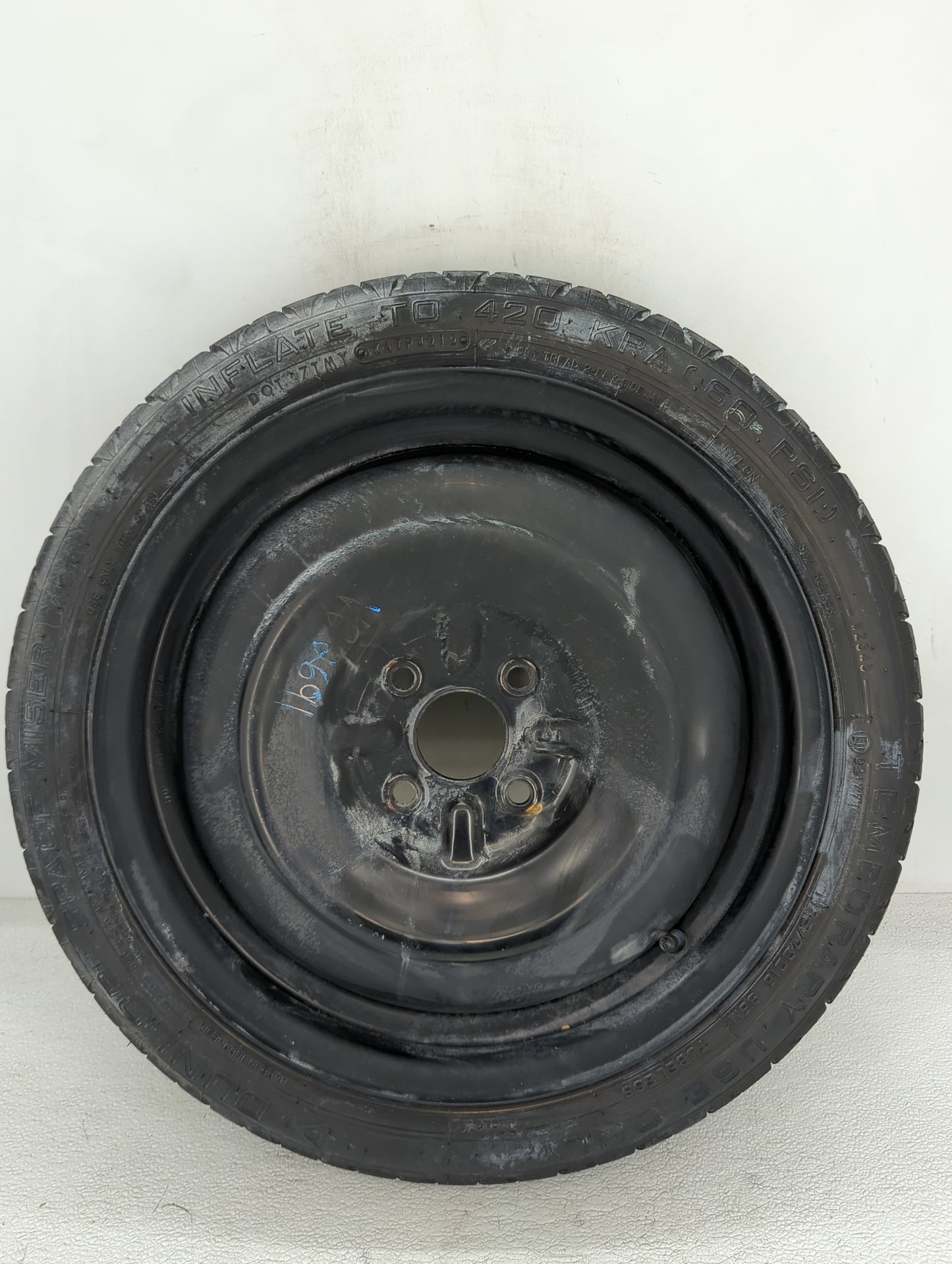 Toyota Prius Spare Donut Tire Wheel Rim Oem - Oemusedautoparts1.com