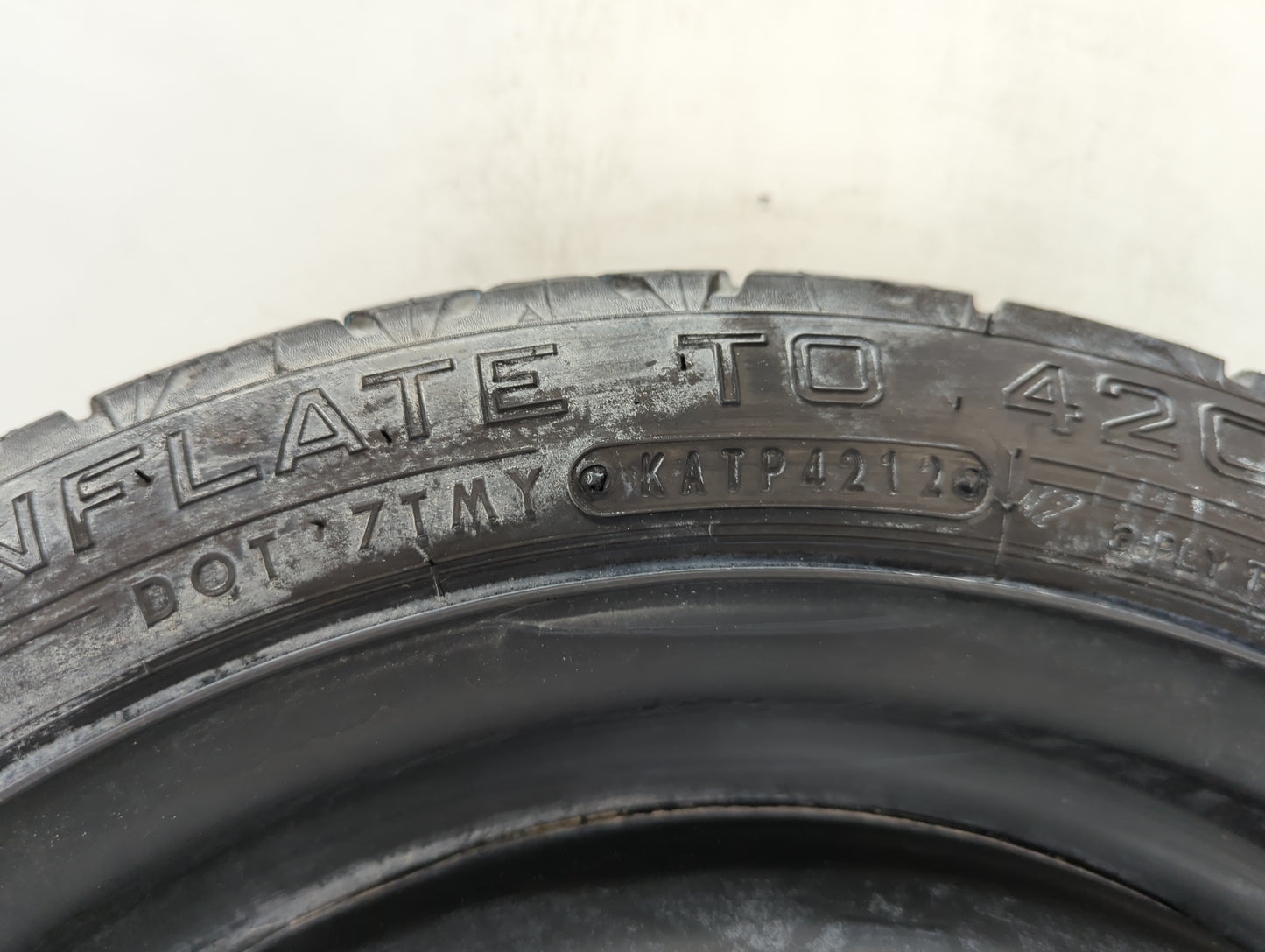 Toyota Prius Spare Donut Tire Wheel Rim Oem - Oemusedautoparts1.com