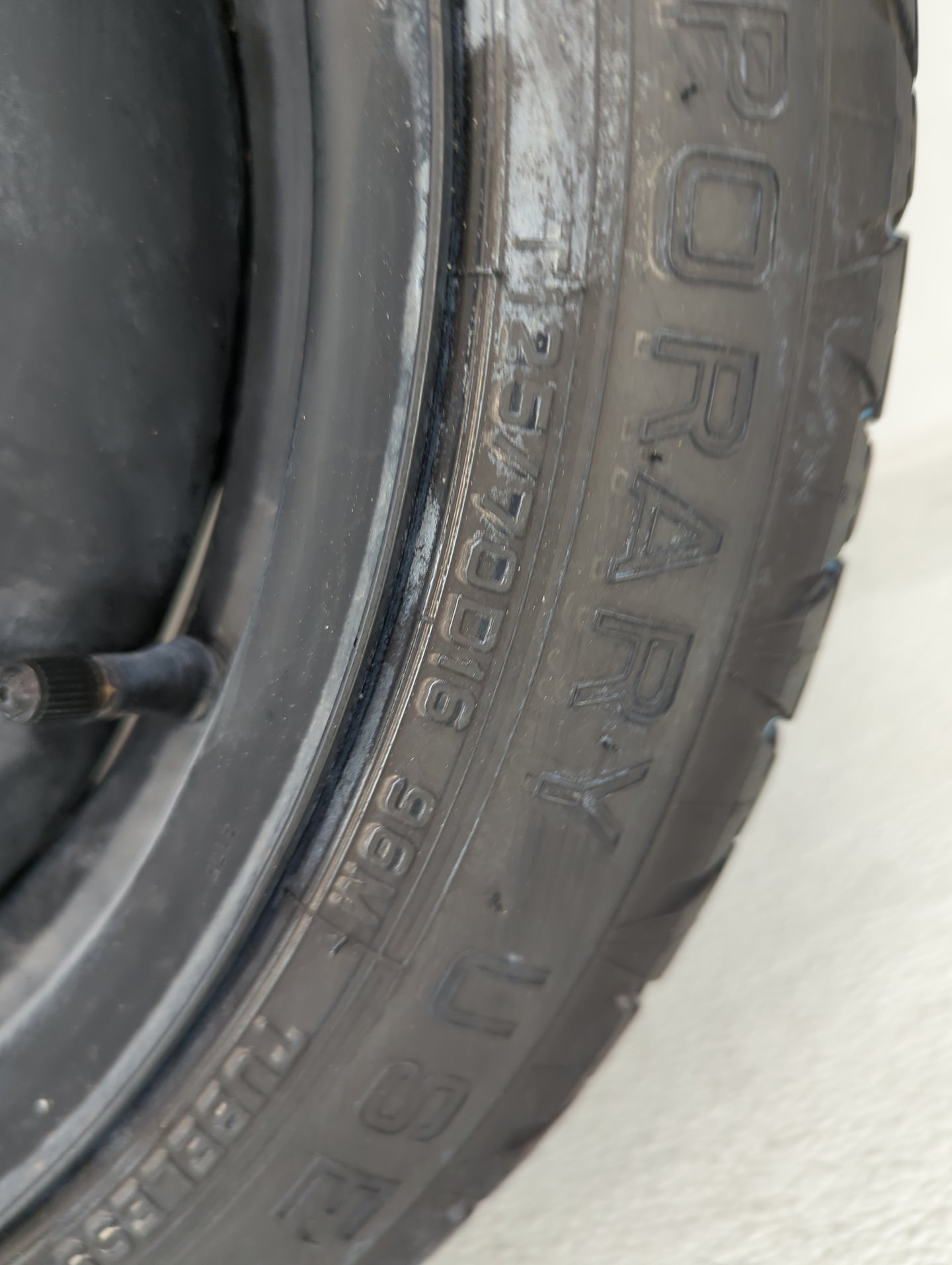 Toyota Prius Spare Donut Tire Wheel Rim Oem - Oemusedautoparts1.com