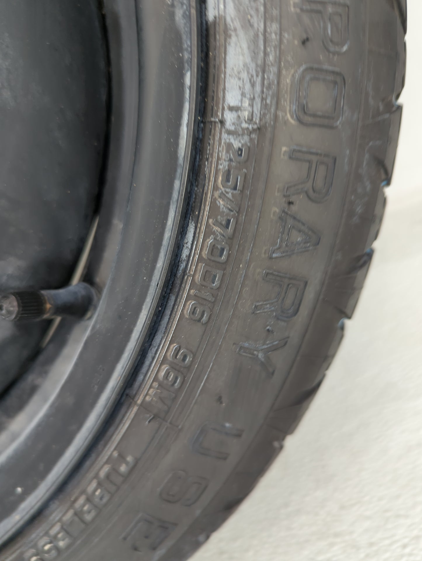 Toyota Prius Spare Donut Tire Wheel Rim Oem - Oemusedautoparts1.com