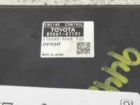 2012-2013 Toyota Prius PCM Engine Control Computer ECU ECM PCU OEM P/N:275500-9060 89661-47191 Fits Fits 2012 2013 OEM Used 