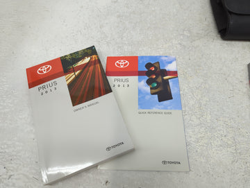 2013 Toyota Prius Owners Manual Book Guide P/N:01999-47791 OEM Used Auto Parts