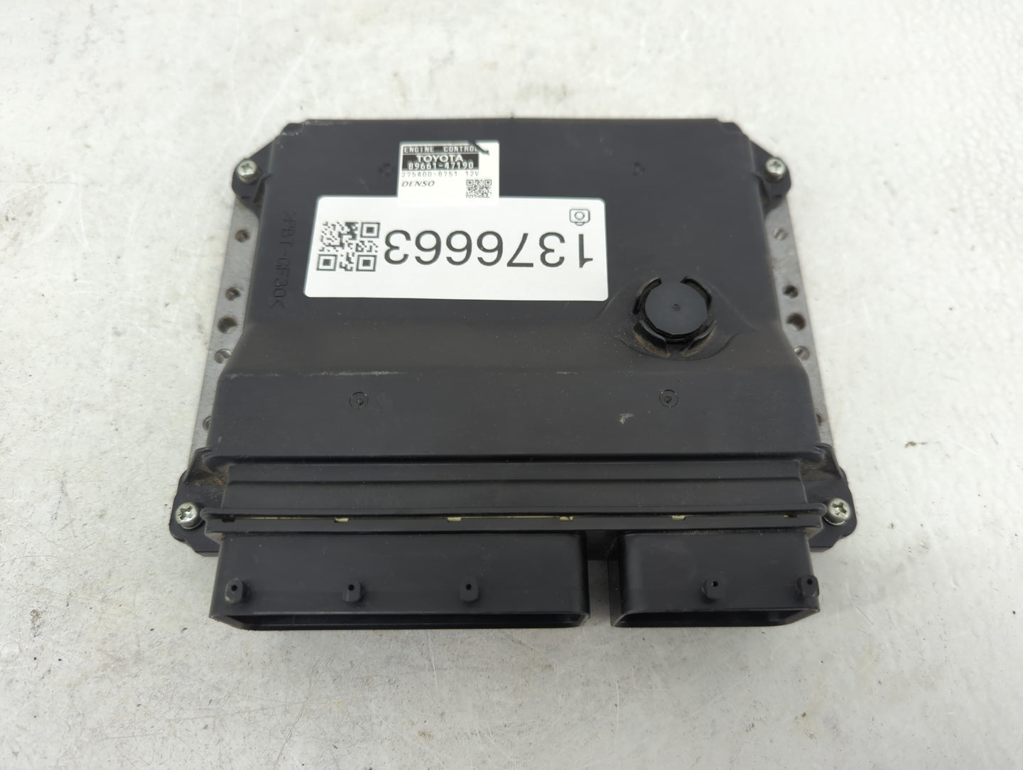 2012-2013 Toyota Prius PCM Engine Control Computer ECU ECM PCU OEM P/N:275400-8751 89661-47190 Fits Fits 2012 2013 OEM Used 