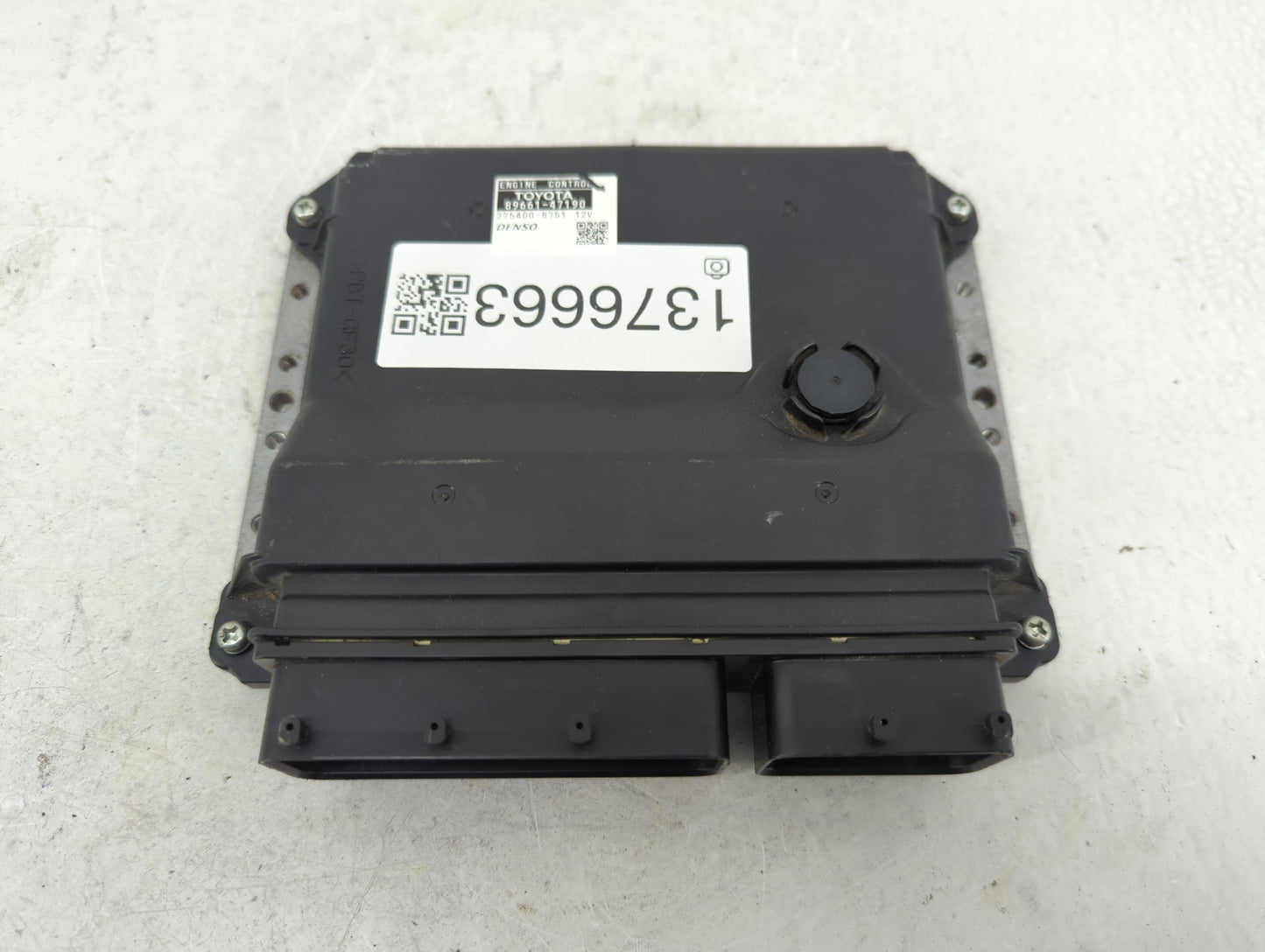 2012-2013 Toyota Prius PCM Engine Control Computer ECU ECM PCU OEM P/N:275400-8751 89661-47190 Fits Fits 2012 2013 OEM Used 