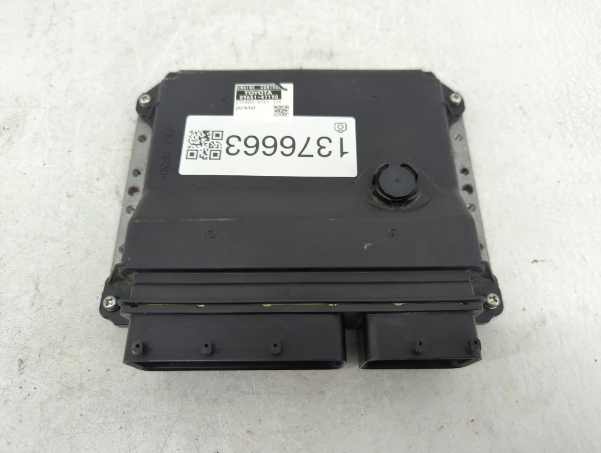 2012-2013 Toyota Prius PCM Engine Control Computer ECU ECM PCU OEM P/N:275400-8751 89661-47190 Fits 2012 2013 OEM Used Auto 