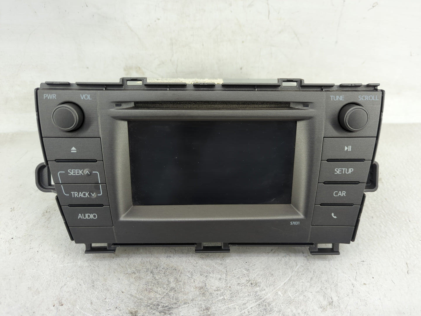 2012-2015 Toyota Prius Radio AM FM Cd Player Receiver Replacement P/N:86140-47050 Fits Fits 2012 2013 2014 2015 OEM Used Aut