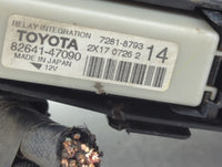 2012-2015 Toyota Prius Fusebox Fuse Box Panel Relay Module P/N:7281-8793 82641-47090 Fits Fits 2012 2013 2014 2015 OEM Used 