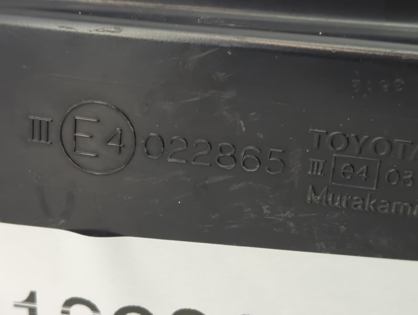 2010-2015 Toyota Prius Driver Side View Mirror - Left Door Mirror OEM Used - Oemusedautoparts1.com