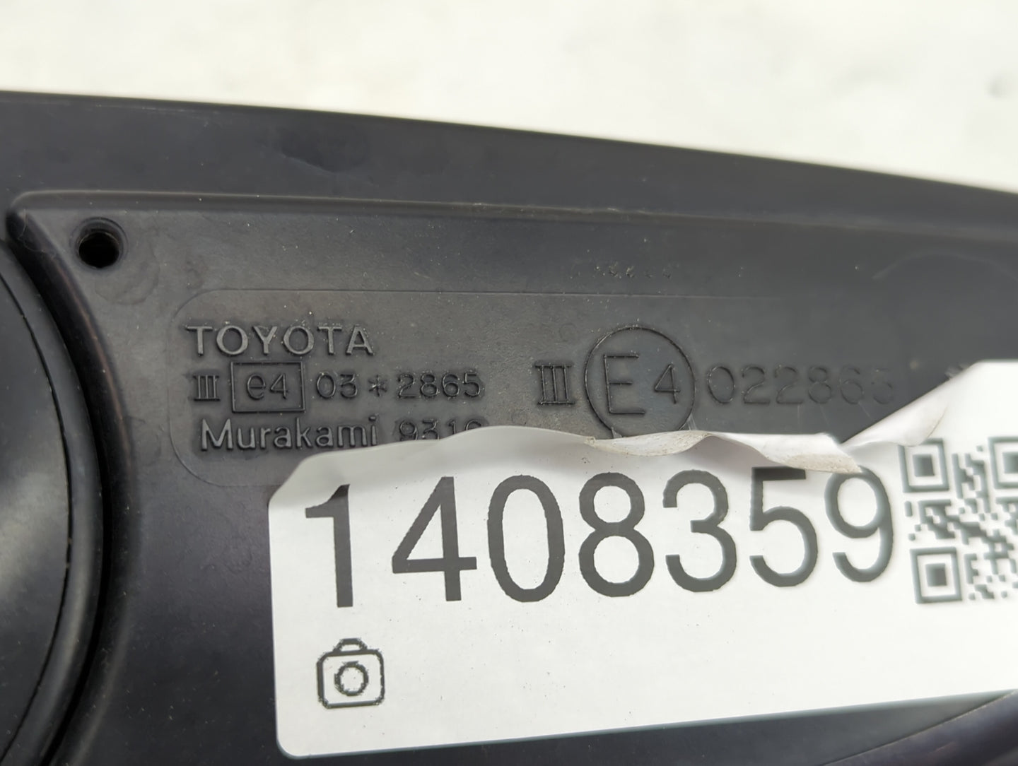 2010-2015 Toyota Prius Passenger Side View Mirror - Right Door Mirror OEM Used - Oemusedautoparts1.com