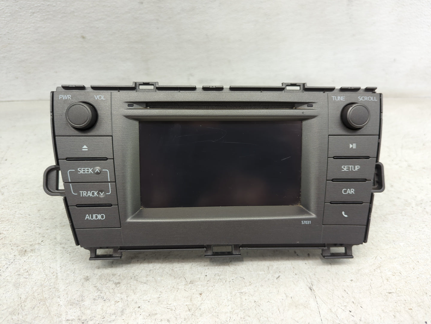 2012-2015 Toyota Prius Radio AM FM Cd Player Receiver Replacement P/N:86140-47050 Fits Fits 2012 2013 2014 2015 OEM Used Aut