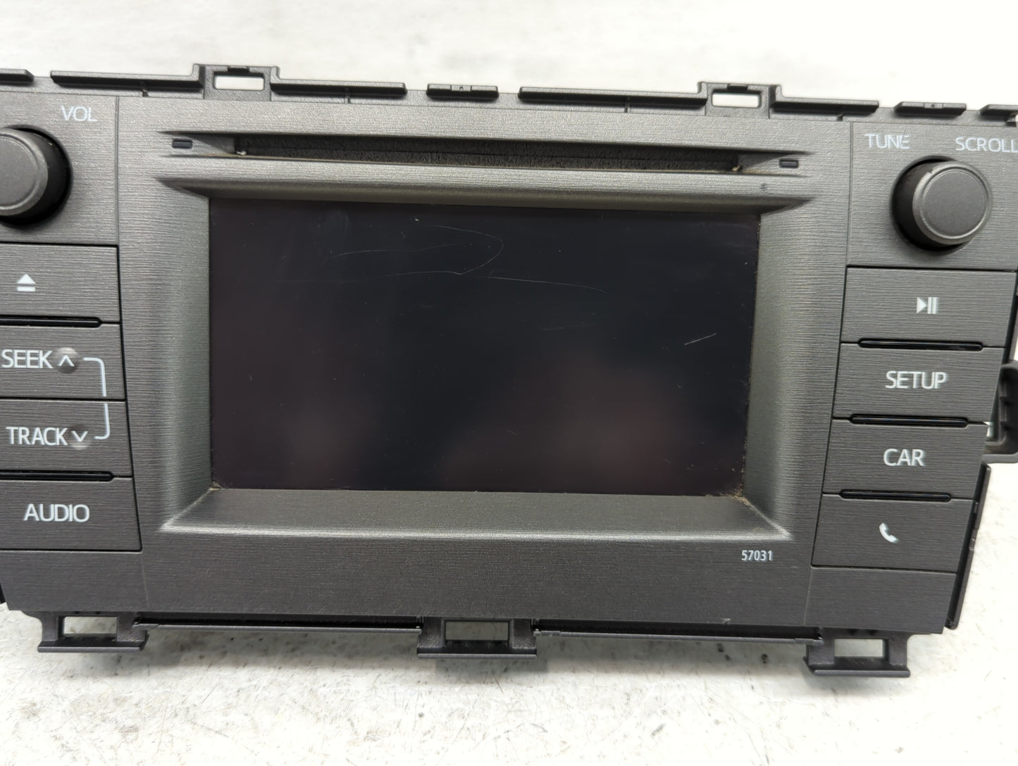 2012-2015 Toyota Prius Radio AM FM Cd Player Receiver Replacement P/N:86140-47050 Fits Fits 2012 2013 2014 2015 OEM Used Aut
