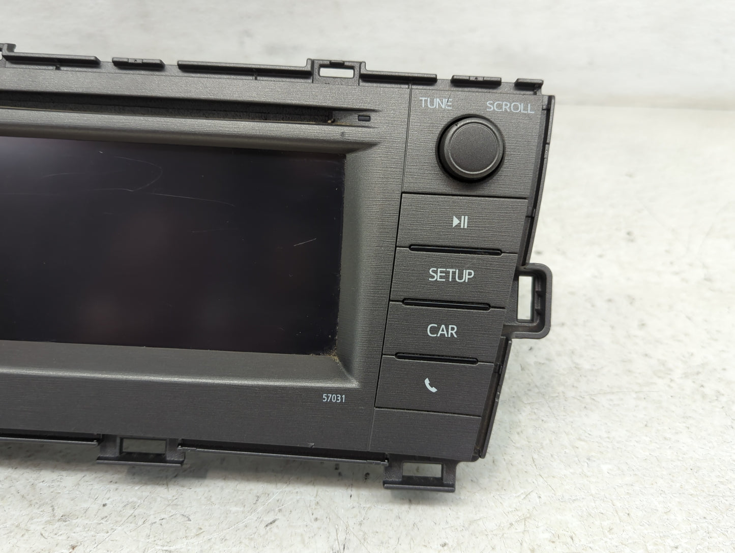 2012-2015 Toyota Prius Radio AM FM Cd Player Receiver Replacement P/N:86140-47050 Fits Fits 2012 2013 2014 2015 OEM Used Aut