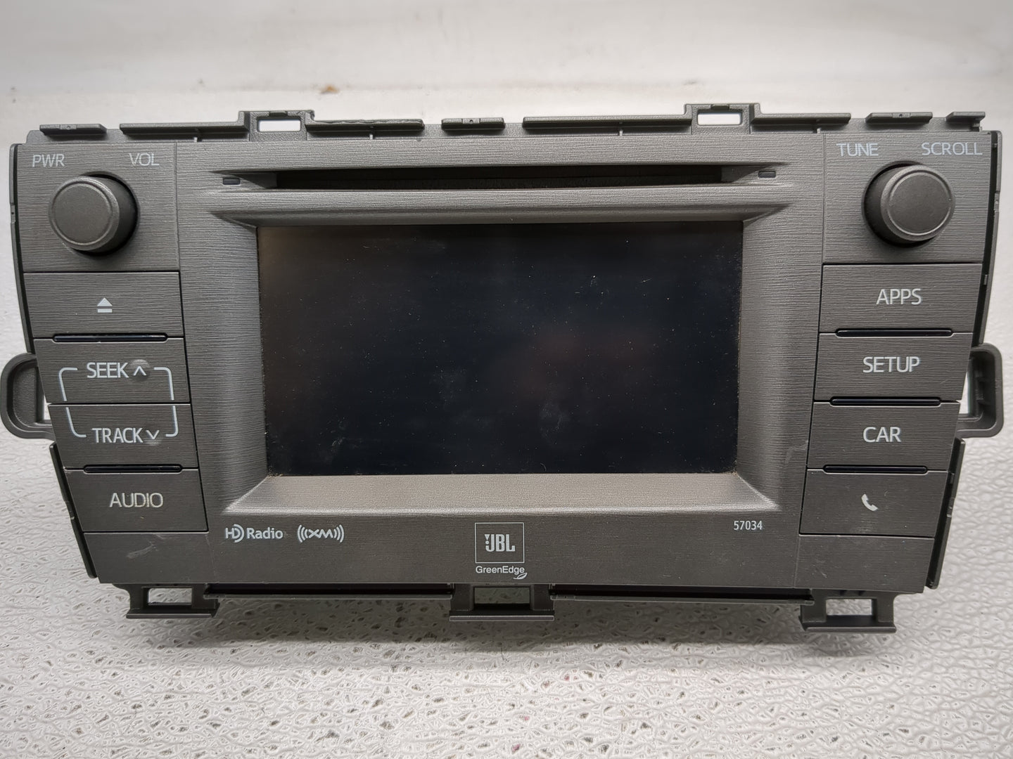 2012-2015 Toyota Prius Radio AM FM Cd Player Receiver Replacement P/N:86140-47180 Fits Fits 2012 2013 2014 2015 OEM Used Aut