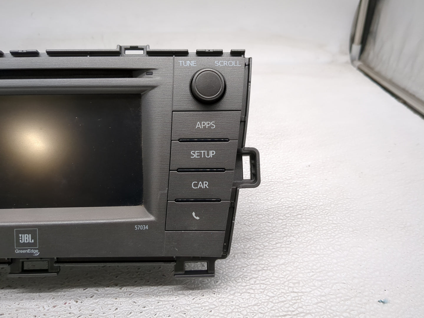 2012-2015 Toyota Prius Radio AM FM Cd Player Receiver Replacement P/N:86140-47180 Fits Fits 2012 2013 2014 2015 OEM Used Aut