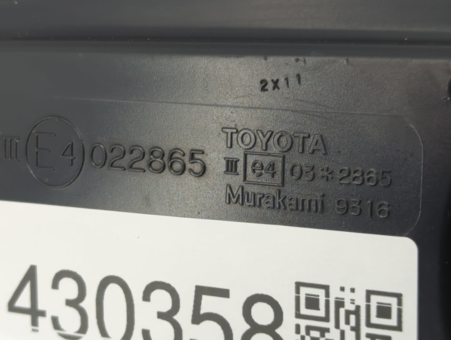 2010-2015 Toyota Prius Driver Side View Mirror - Left Door Mirror OEM Used - Oemusedautoparts1.com