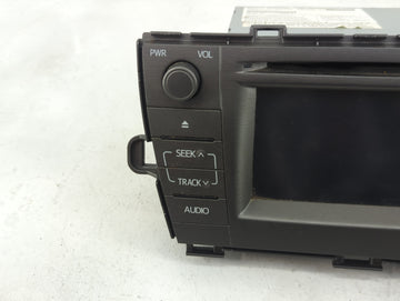 2012-2015 Toyota Prius Radio AM FM Cd Player Receiver Replacement P/N:86140-47050 CV-VS01E64D Fits Fits 2012 2013 2014 2015 OEM Used Auto Parts